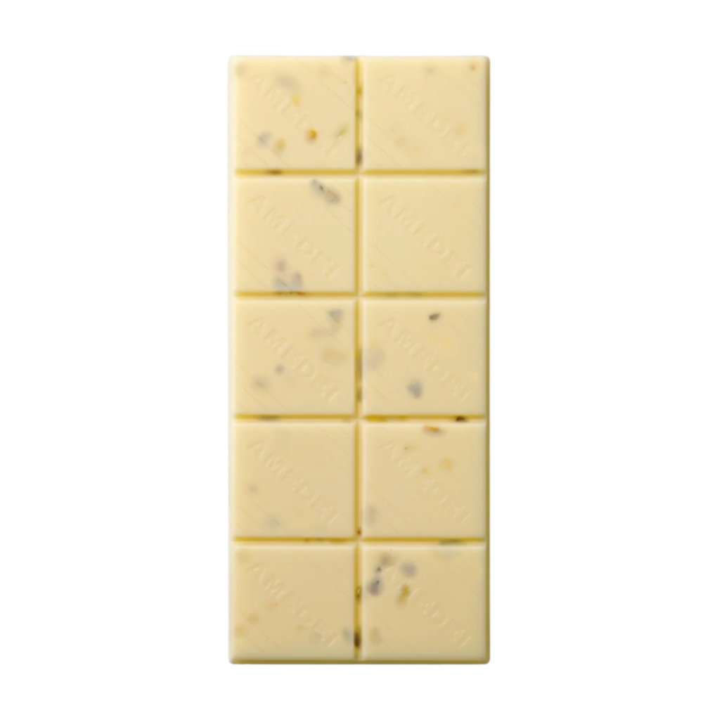 AMEDEI Tavoletta Cioccolato Bianco al Pistacchio di Bronte